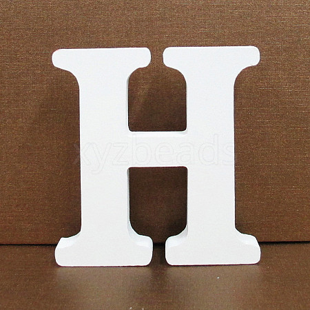 Letter Wooden Ornaments LETT-PW0002-61H-1