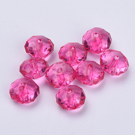 Transparent Acrylic Beads TACR-Q258-12mm-V08-1