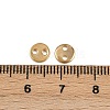 304 Stainless Steel Disc Links Connector Charms STAS-K295-08B-G-3