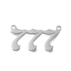 304 Stainless Steel Pendants STAS-D382-04G-P-1