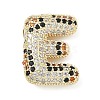 Brass Micro Pave Cubic Zirconia Pendants KK-Z108-02G-E-1