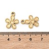 304 Stainless Steel Pendant Cabochon Settings for Enamel STAS-H240-35G-01-3
