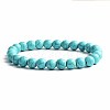 Turquoise Bracelet with Elastic Rope Bracelet DZ7554-18-1