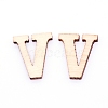 Chinese Cherry Wood Letter A~Z DIY-WH0204-31-2