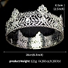 Baroque Alloy Rhinestone Crown PW-WG35C7F-07-1