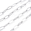 Tarnish Resistant 304 Stainless Steel Cable Chains CHS-P010-01P-2