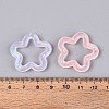 Transparent Luminous Acrylic Pendants TACR-T007-12-3