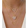 Alloy Pendant Layered Chain Necklaces for Women WGC39CD-05-1