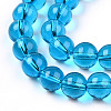 Transparent Glass Beads Strands GLAA-T032-T10mm-06-3