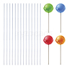 SUPERFINDINGS 200Pcs Acrylic Dowel Rods TOOL-FH0001-47-1