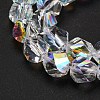 Glass Imitation Austrian Crystal Beads GLAA-F108-08B-1-3