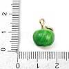 Fruit Alloy Enamel Charms ENAM-P264-02C-G02-4