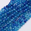 Natural Agate Beads Strands X-G-G580-6mm-05-1