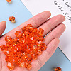 Transparent Acrylic Beads TACR-S154-15B-84-5