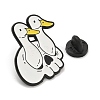 Animal Black Alloy Brooches JEWB-Z027-02D-3