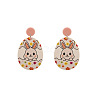 Easter Acrylic Dangle Stud Earrings FS-WG1C5A1-02-2
