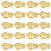 HOBBIESAY Brass Beads KK-HY0001-34-1