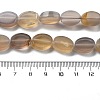 Natural Grey Agate Beads Strands G-P559-B10-01-5