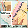 140Pcs 14 Colors Platic Binding Combs FIND-WA0001-15-5