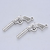 Tibetan Style Alloy Pendants TIBE-R316-118AS-RS-2