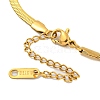 304 Stainless Steel Snake Chain Necklaces NJEW-P311-02B-G-3