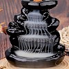 Ceramics Decorative Backflow Incense Burner Stone Style Incense Holders Decoration Gift JX853A-5