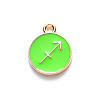 Alloy Enamel Pendants LS-X-ENAM-S124-01A-06F-2