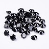 Diamond Shape Glass Rhinestone Cabochons RGLA-J007-6mm-02-1