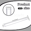 Transparent Acrylic Pipe AJEW-WH0475-51N-2