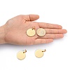 Ion Plating(IP) 304 Stainless Steel Pendants LS-STAS-I311-05A-G-5