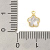 Real 18K Gold Plated Rack Plating Brass Micro Pave Cubic Zirconia Pendants Charms KK-S396-05F-3