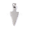 304 Stainless Steel Pendants STAS-I182-01AS-2