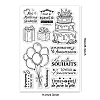 Custom Summer Theme PVC Plastic Clear Stamps DIY-WH0631-0076-6