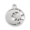 304 Stainless Steel Pendant Cabochon Settings STAS-F287-60P-2