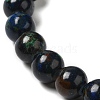 Natural Chalcopyrite Beads Strands G-H298-A01-03-4
