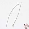 925 Sterling Silver Eye Pins STER-F018-02E-1