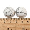 Natural Howlite Cabochons G-C115-02A-12-3