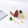Christmas Gingerbread House Food Grade Silicone Molds SIL-G001-01A-4