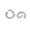 Spray Painted Iron Open Jump Rings IFIN-T017-04C-17-2