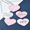 4 Bags 4 Styles Coated Paper Thank You Greeting Card DIY-FS0007-88-10