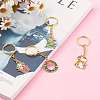 Christmas Alloy Enamel Keychain KEYC-JKC00240-S-1