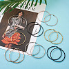 Stainless Steel Hoop Earrings STAS-TA0001-17-12