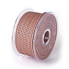 Braided Cowhide Cord WL-I004-3mm-D-24-2