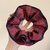 Lattice Pattern Cloth Hair Ties PW-WG66E73-05-1