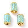 Alloy Enamel Beads ENAM-B001-01C-1