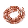 Natural Sunstone Beads Strands G-G980-28-3