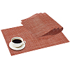 PVC Non-Slip Imitation Rattan Insulation Pad AJEW-TA0015-03B-2