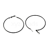 Baking Paint 201 Stainless Steel Hoop Earrings EJEW-P185-C04-01-2