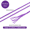6-Ply Polyester Embroidery Floss OCOR-WH20074-01A-08-2