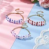 3Pcs Handmade Glass Seed Beaded Bracelet Sets for Women BJEW-MZ00133-1